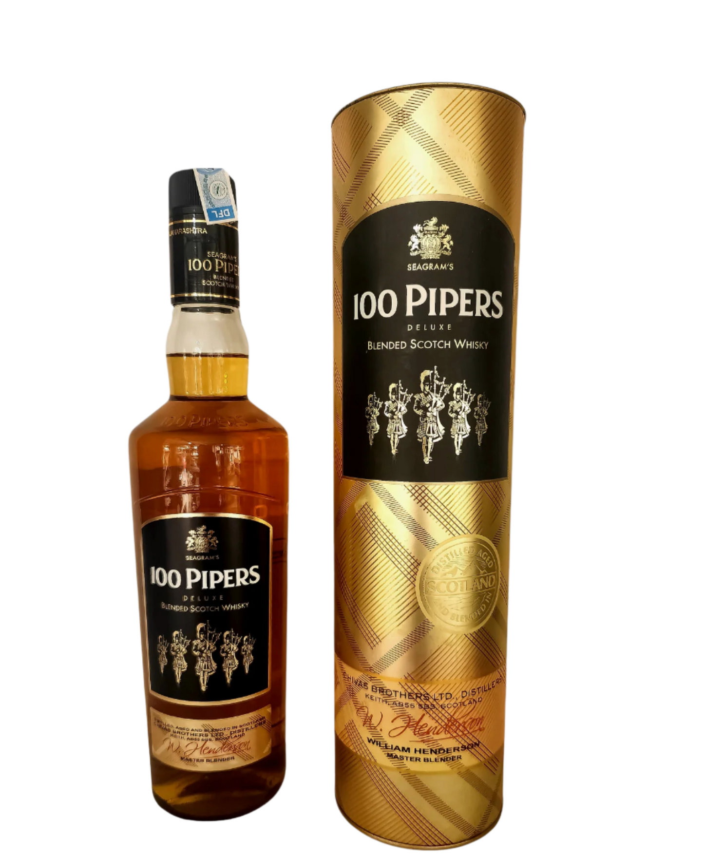 100 Pipers Scotch 750ml