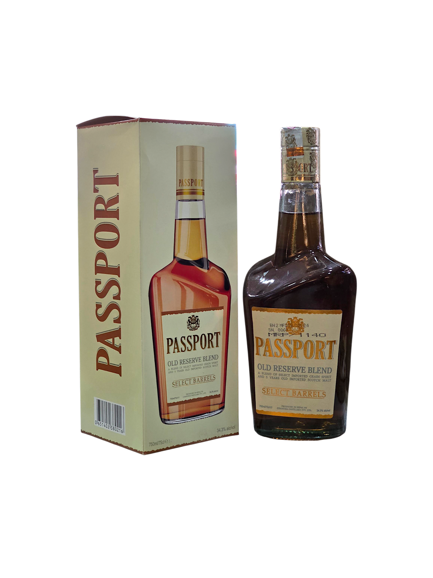 Passport Old Reserve 750ml
