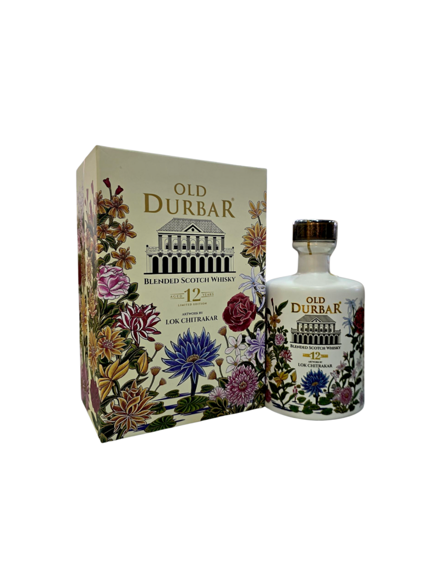 Old Durbar Aged 12 Years Artwork (Lok Chitrakar) 750ml