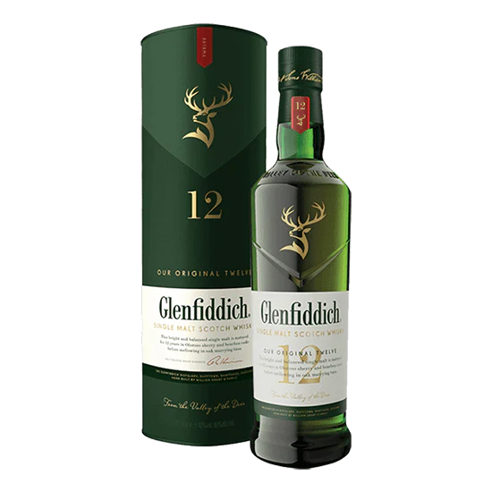 Glenfiddich 12yo Single Malt Scotch Whisky 1ltr
