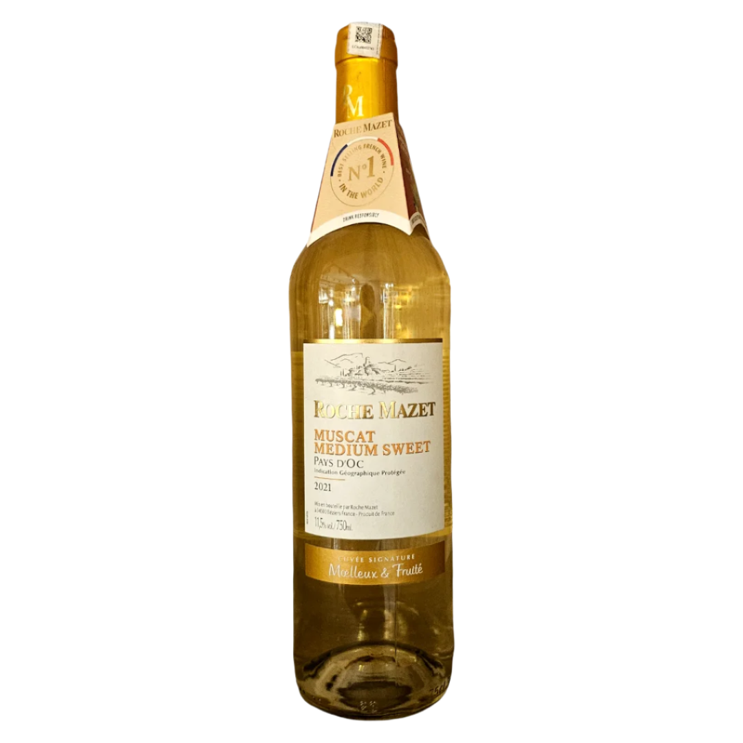 Roche Mazet Muscat Blanc Moelleux 750ml